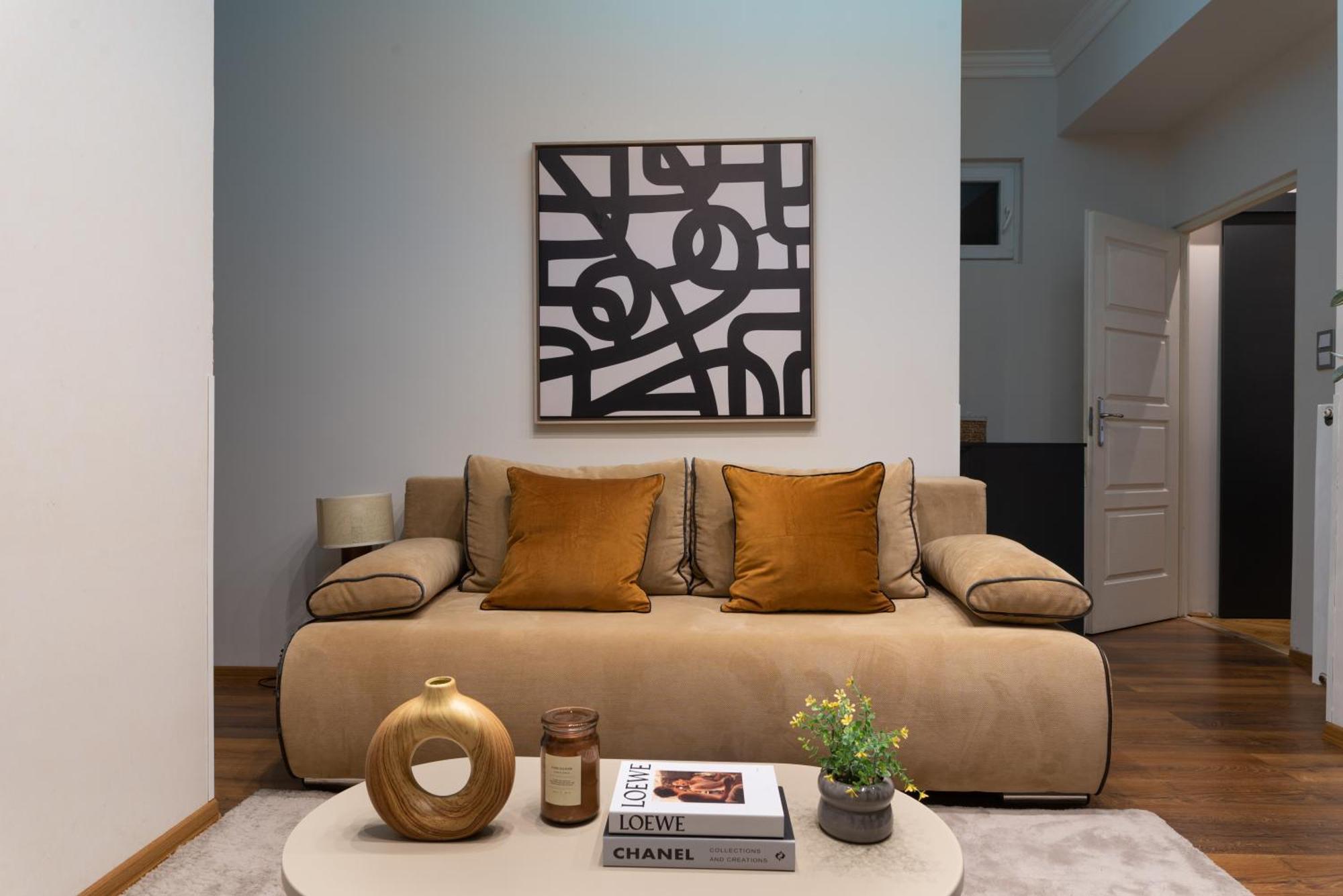 Super Cosy 3br Near Newyork Cafe With Balcony Lejlighed *